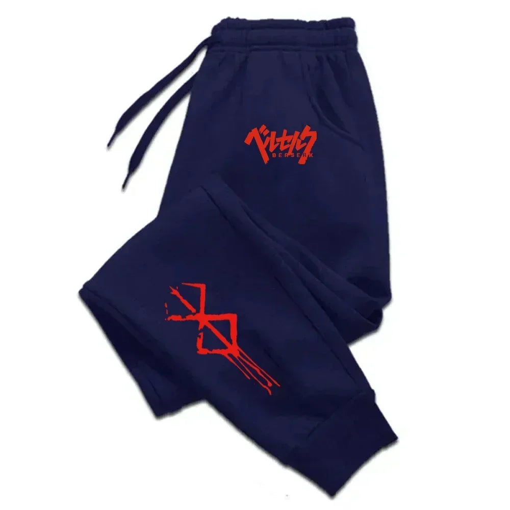 Berserk Print Fleece Joggers