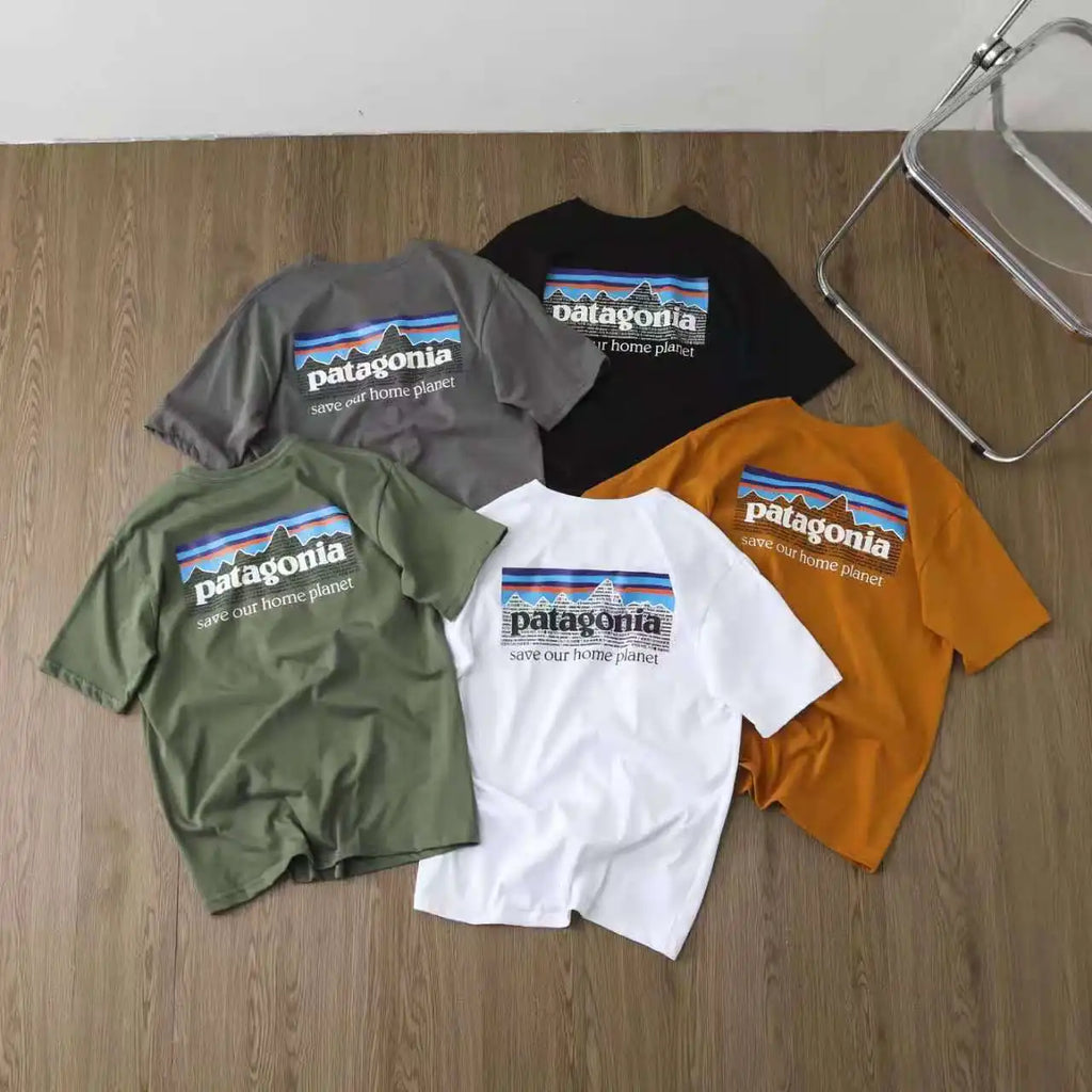 Back Print Solid Tee
