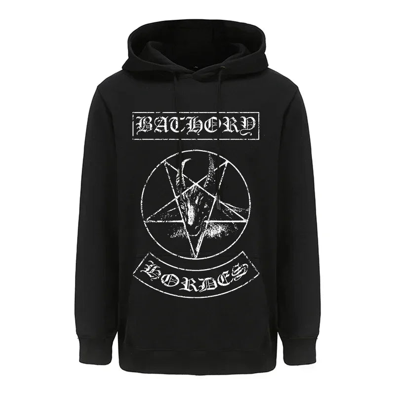 Bathory Band Zip Hoodie