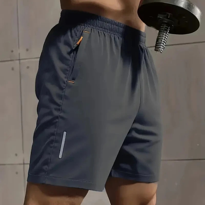 Elastic Waist Sport Shorts