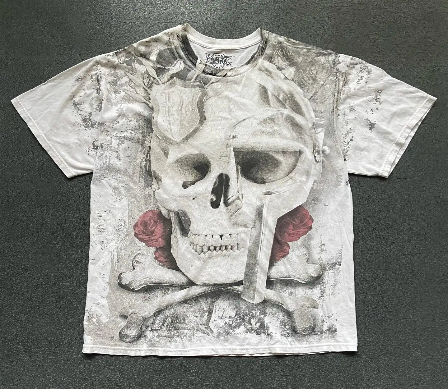 Skeleton Y2K Graphic Tee