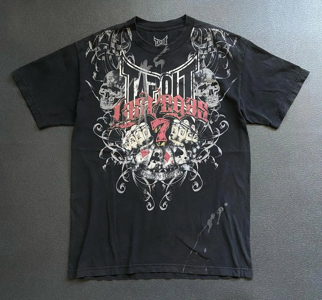 Skeleton Y2K Graphic Tee