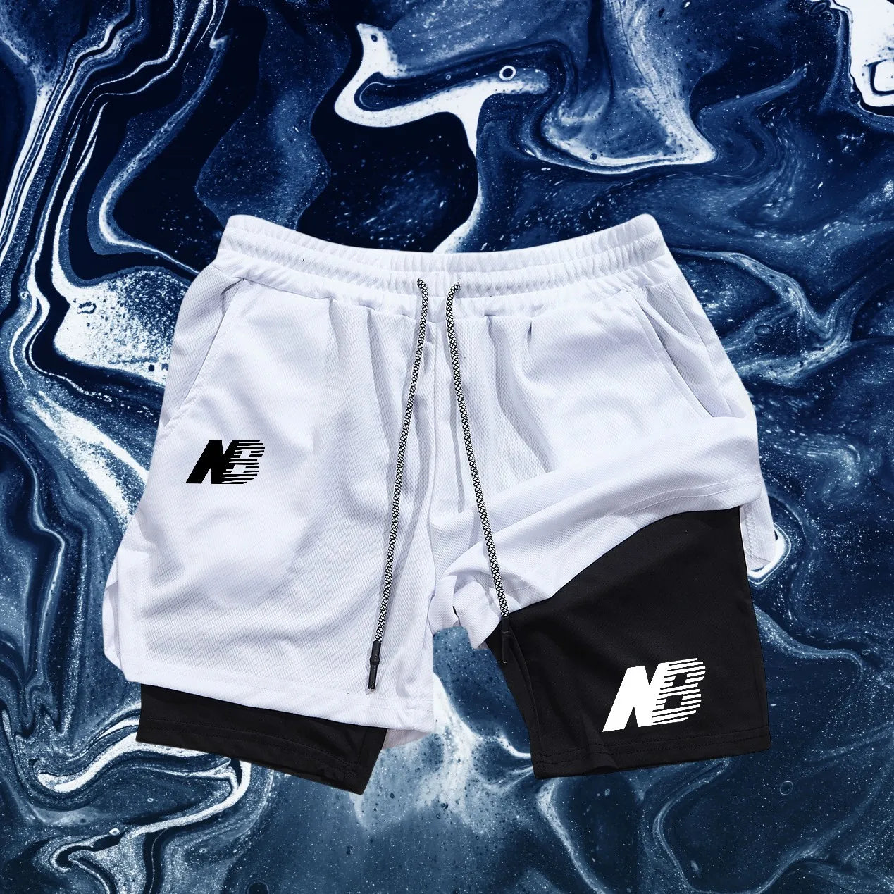 Double-Layer Sport Shorts