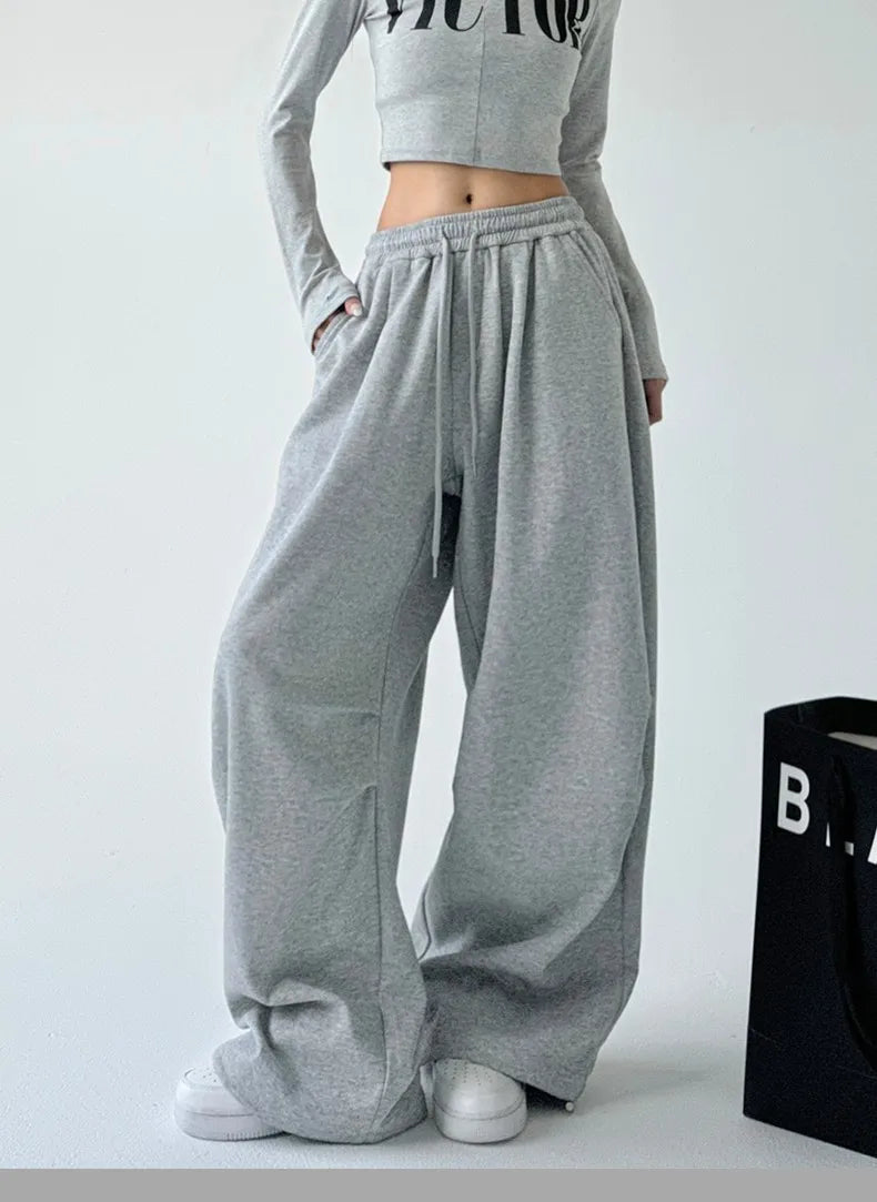 Women's High-Waist Wide Leg Sweatpants