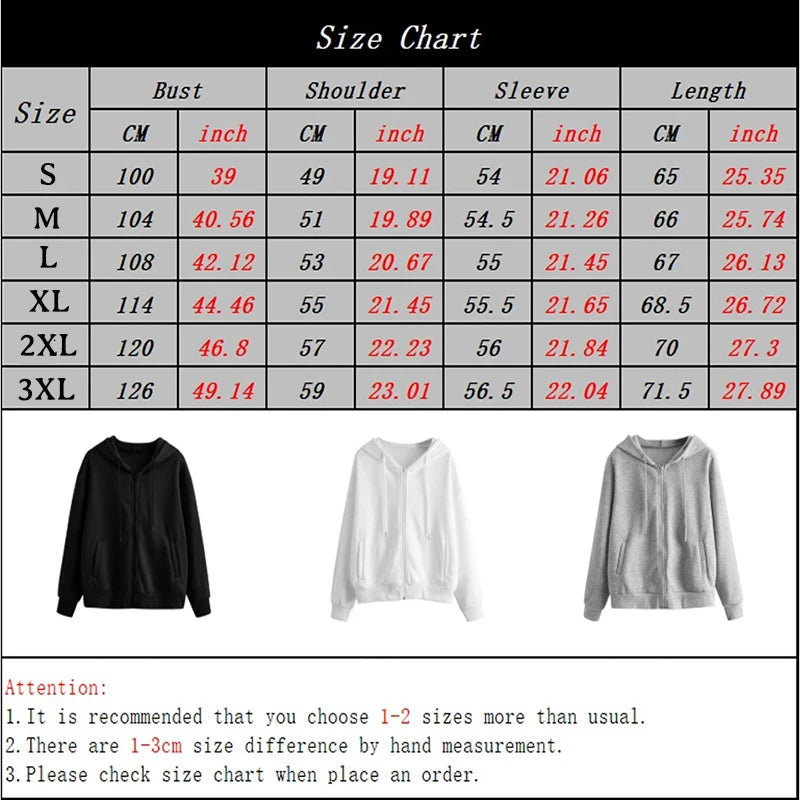 Zip-Up Loose Fit Hoodie