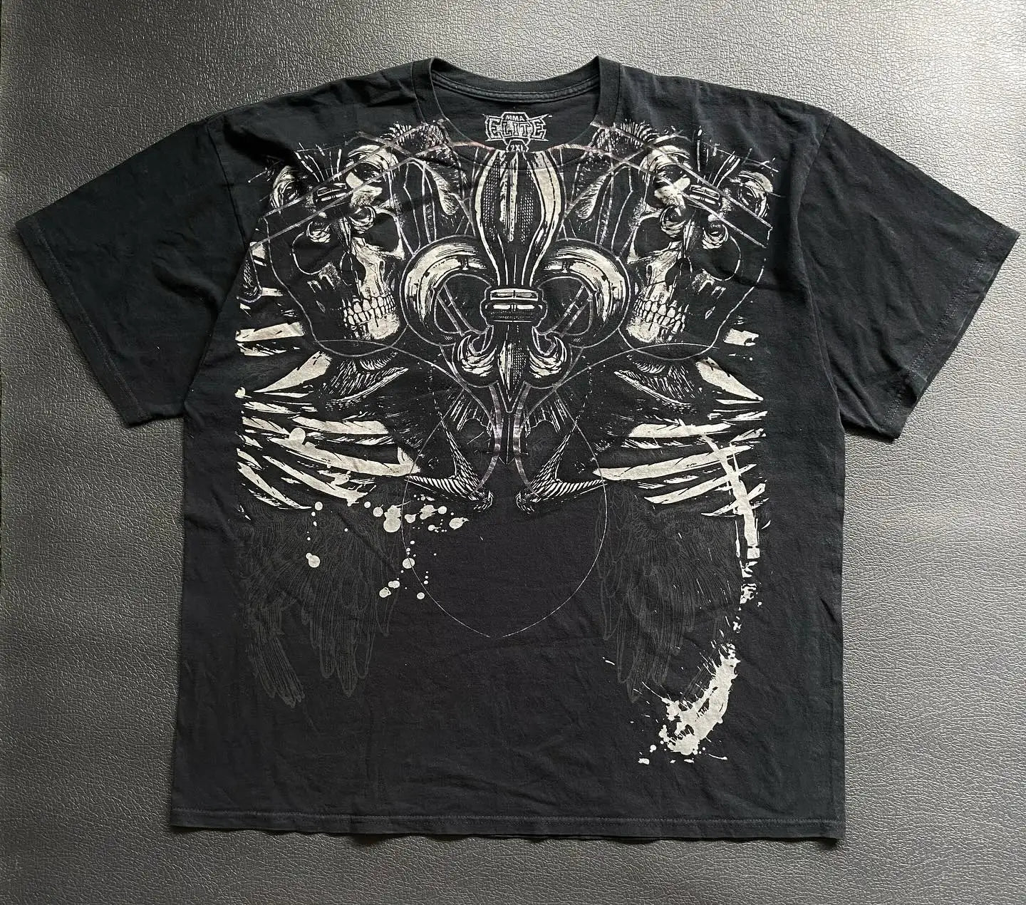 Skeleton Y2K Graphic Tee