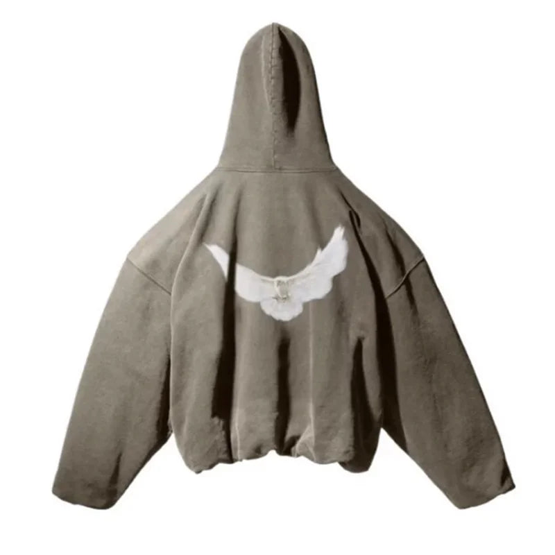 Kanye West Dove Print Hoodie