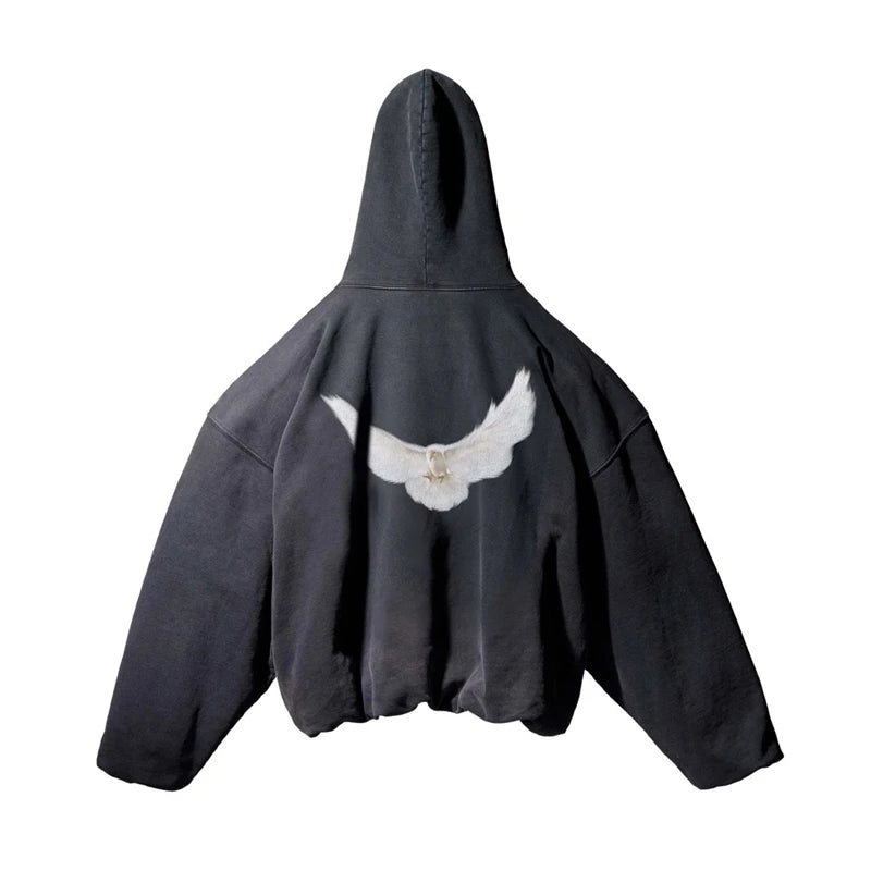 Kanye West Dove Print Hoodie