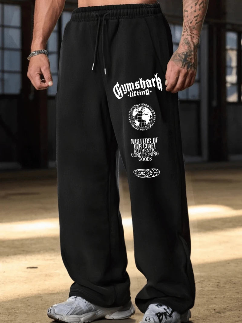 Y2K Oversized Straight Sweatpants