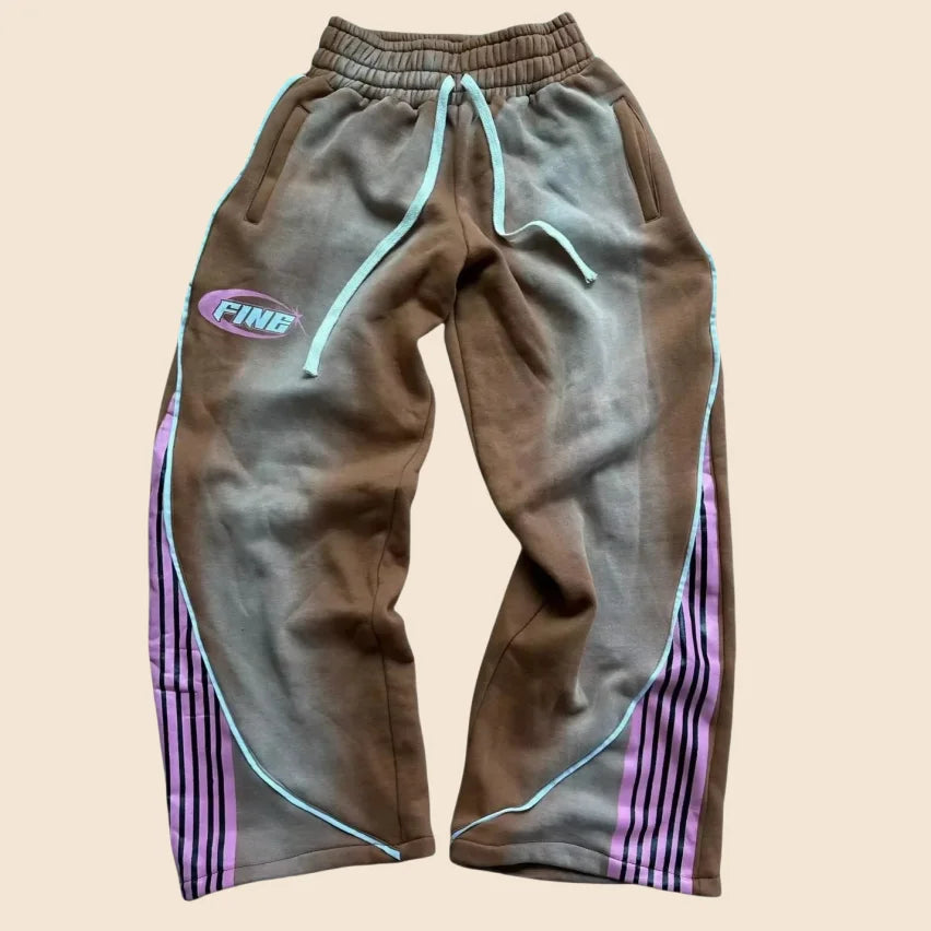 Striped Hip Hop Sweatpants
