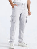 Multi-Pocket Straight Joggers