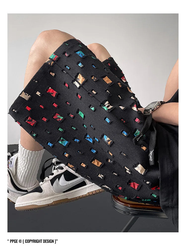Ripped Casual Shorts