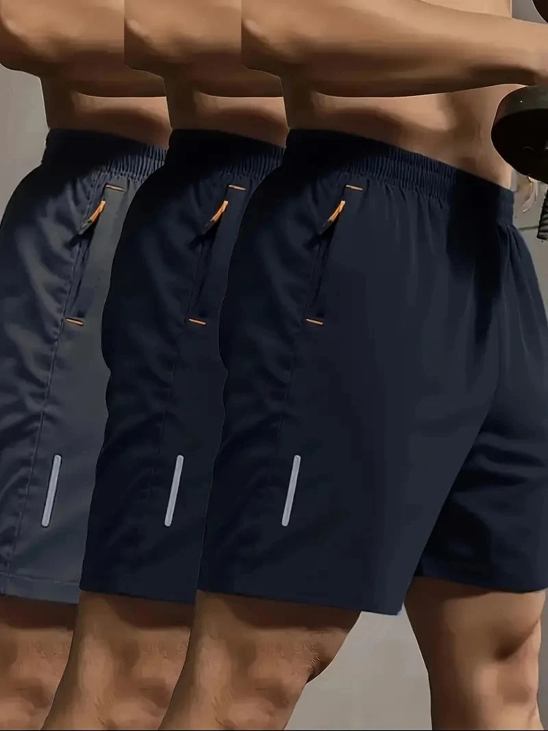 Elastic Waist Sport Shorts