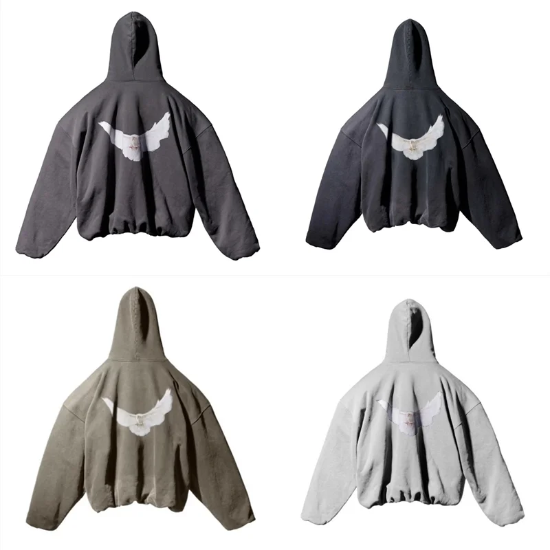 Kanye West Dove Print Hoodie