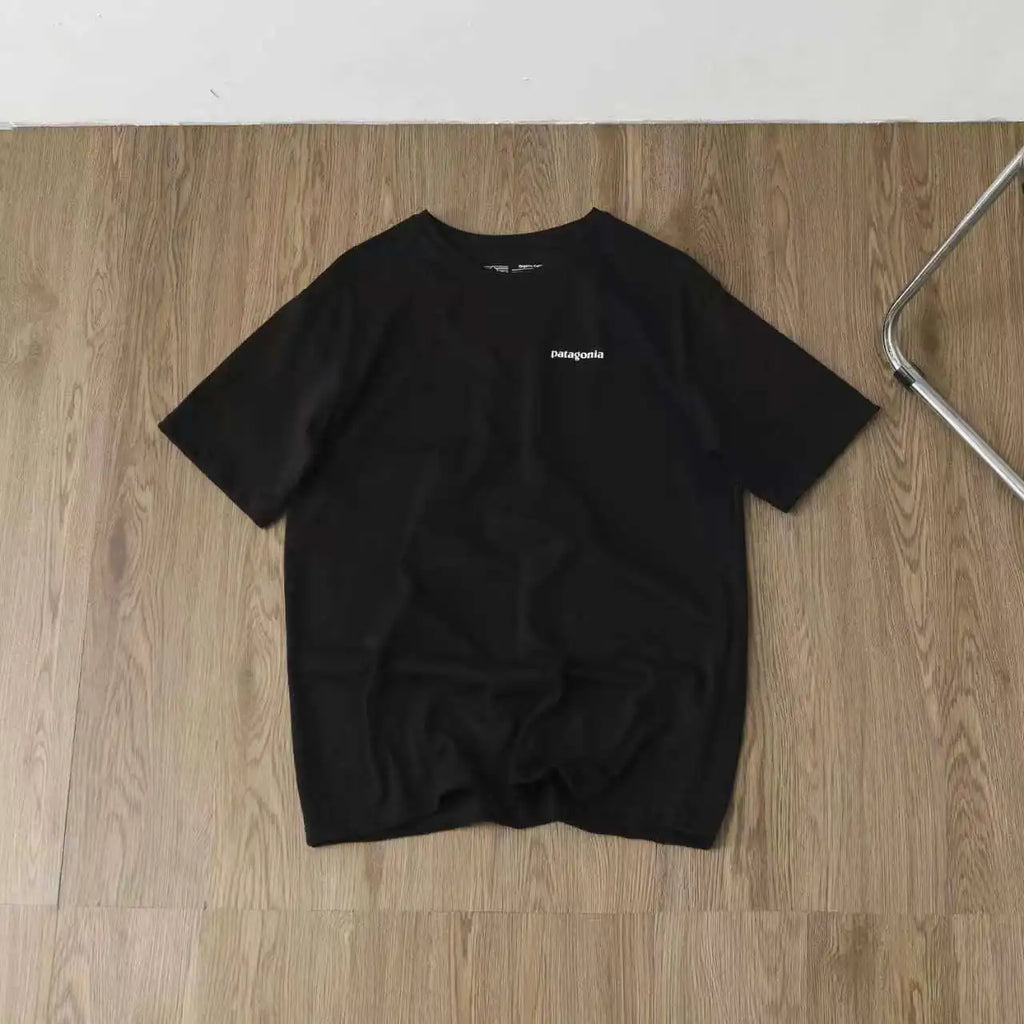 Back Print Solid Tee