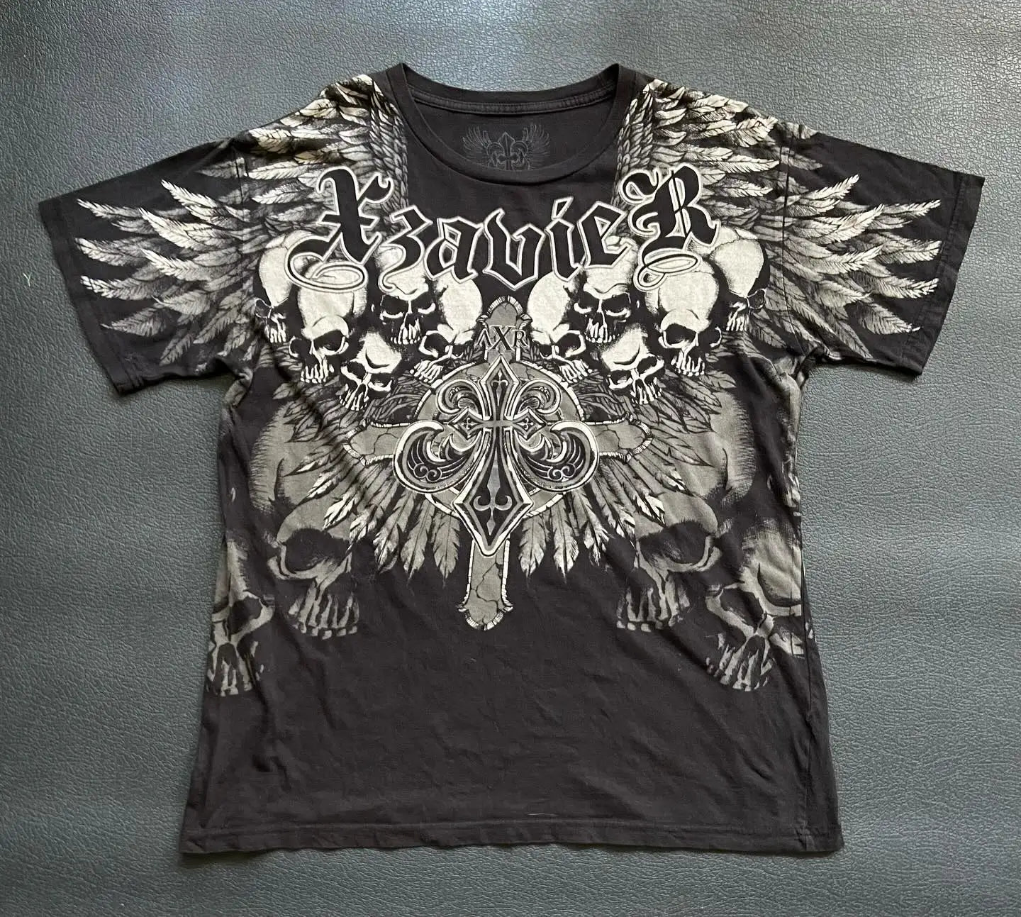 Skeleton Y2K Graphic Tee