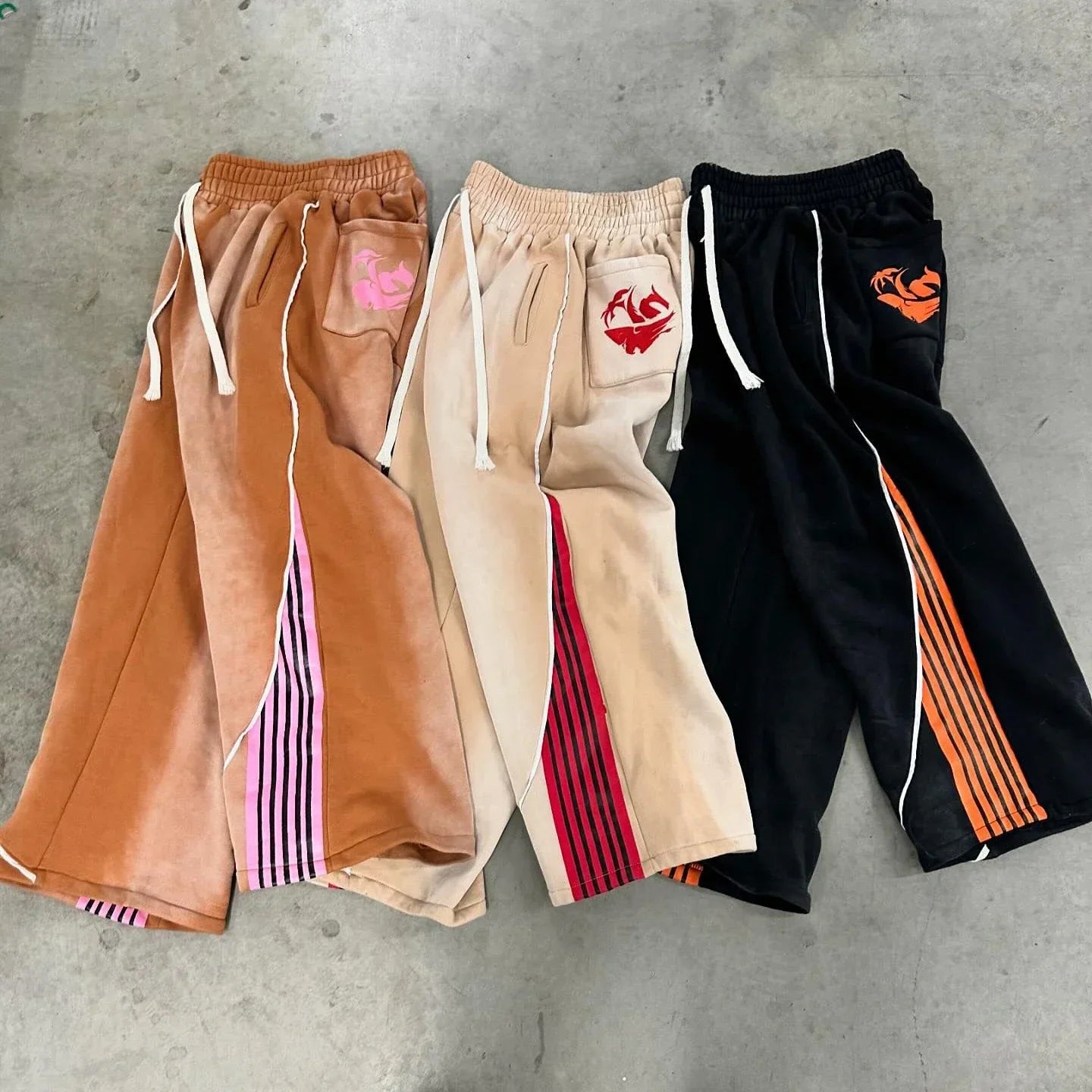 Striped Hip Hop Sweatpants