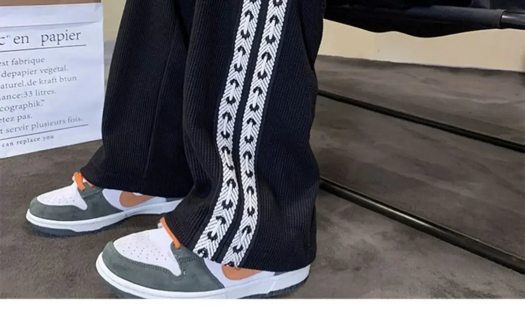 Grey Wide Leg Sweatpants