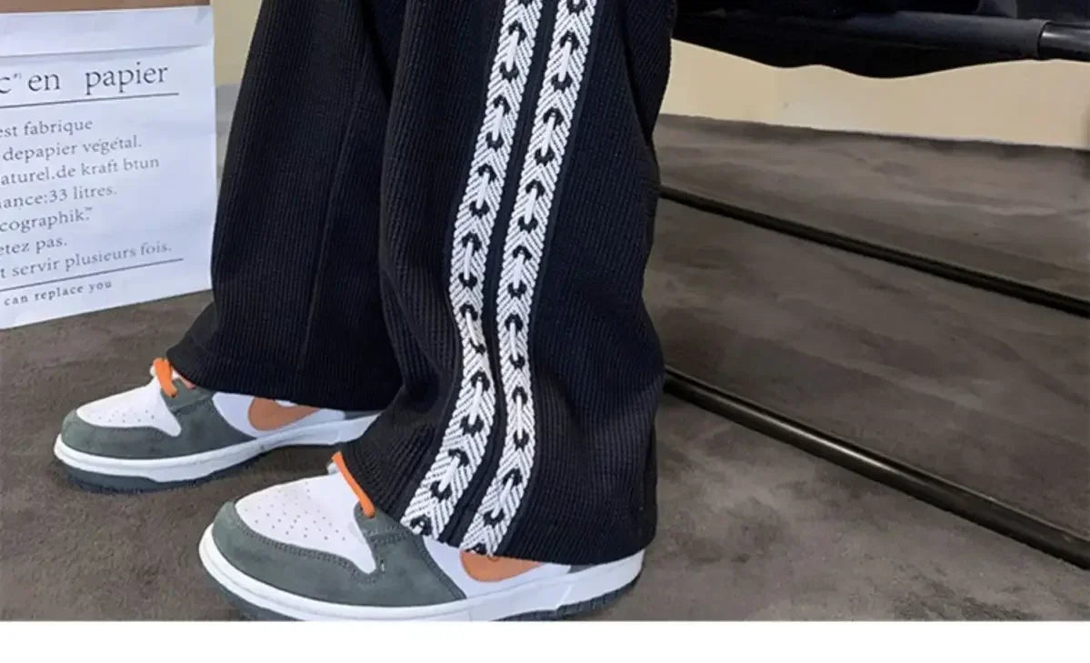 Grey Wide Leg Sweatpants