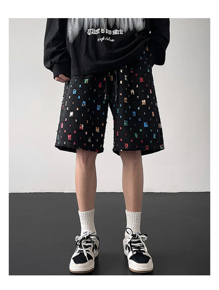 Ripped Casual Shorts