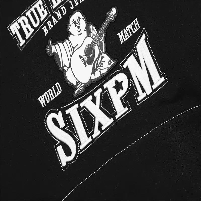 Embroidered Oversized Hoodie