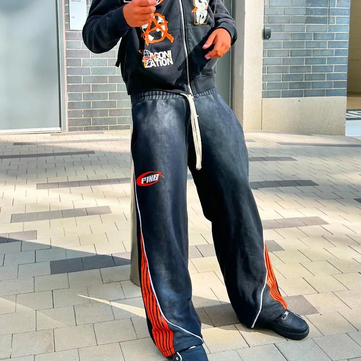 Striped Hip Hop Sweatpants