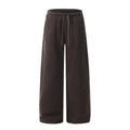 Fleece Wide Leg Jogger Pants